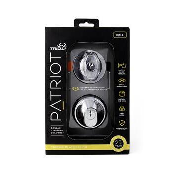 Deadbolt 3mode Round Cp Patriot