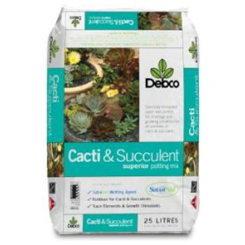 Potting Mix Cacti & Succulent 25l Debco