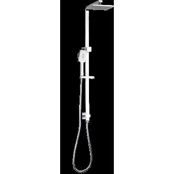 Mixx Rex Twin Rail Shower Chrome