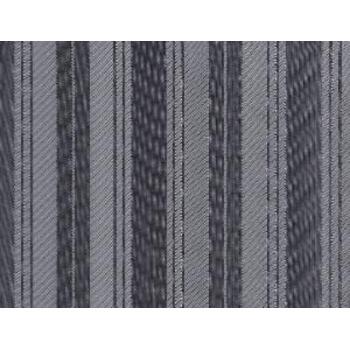Curtain Shower Jacquard Grey Stripe