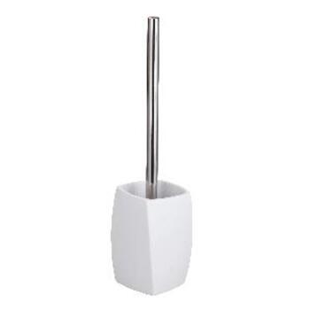 Toilet Brush Holder Square White