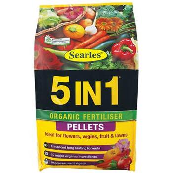 Fertiliser 5 In 1 Org Pellets 5kg