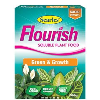 Fertiliser Flourish Green & Growth 500g