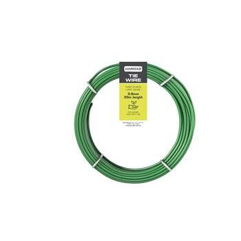 Tie Wire Pvc Green 0.9mmx20M (1.75mm)