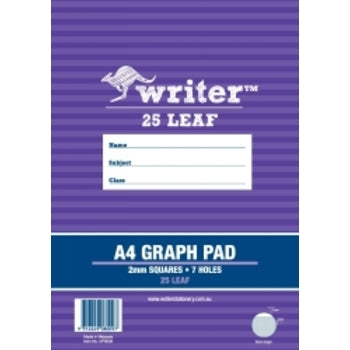 Sp- Graph Pad Writer A4 2Mm 25 Sht