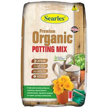 Potting Mix Organic Premium Searles 30lt