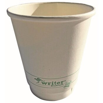 Cup White 12Oz Writer 12Oz Double Wall White Bx500