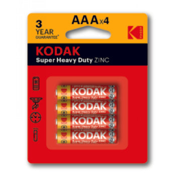 Battery Kodak Aaa Super Heavy Duty Pk4