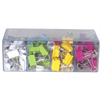 Foldback Clips Esselte 19Mm Asst Colours 96'S