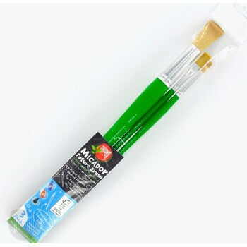 Sp- Paint Brush Micador Future Kids Pk3 Fsc 100%