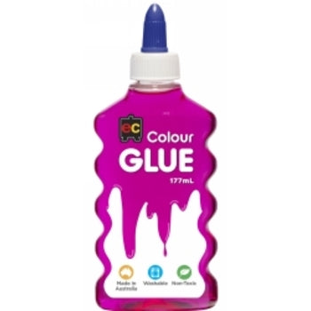 Glue Ec 177Ml Coloured Magenta