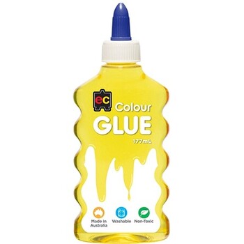 Glue Ec 177Ml Coloured Yellow