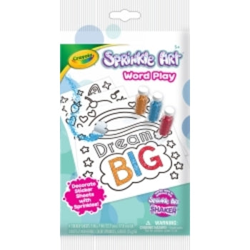 Sp-Activity Set Crayola Sprinkle Art Say What