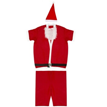 Xmas Santa Summer Suit 5 Piece
