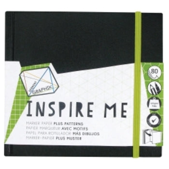 Sp-Graphik Inspire Me Book Derwent Small Black 80Pg