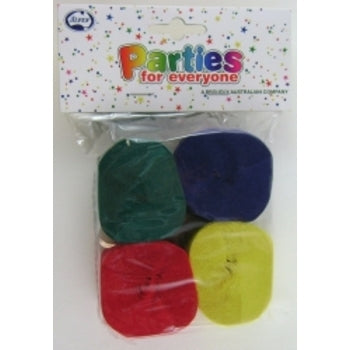 Streamers Crepe Alpen P4 Mixed
