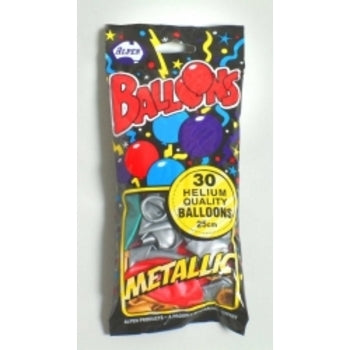 Balloons Alpen Metallic Mixed 30'S