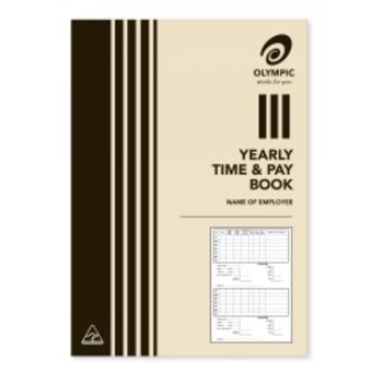 Book Time And Wages Olympic 210X148 Yearly 32P