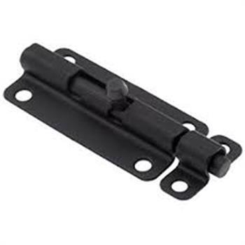 Barrel Bolt 150x32mm BLK CD1