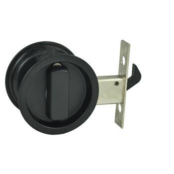 SLIDING DOOR LOCK ENTRANCE BLACK CD1