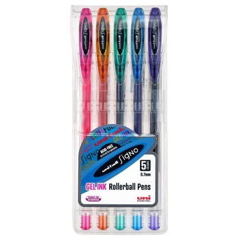 Pen Uni Rb Signo Um120 Gel F Asst Col Wlt5