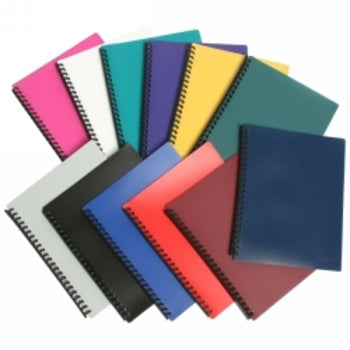 Sp- Display Book Marbig A4 Refillable Yellow 20P