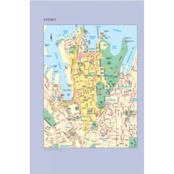 Dayplanner Refill Debden Aust/ Nz Capital City Maps Dk1020