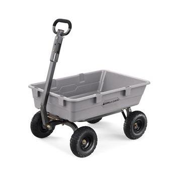 Garden Yard Cart Poly 360kg Gorilla