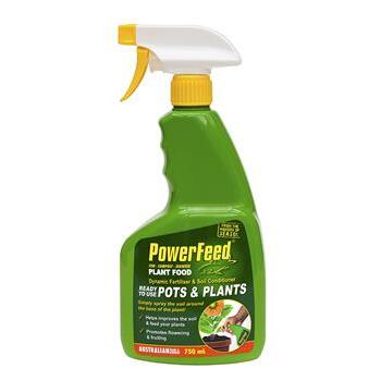 Fertiliser PowerFeed Pots & Plants RTU 750ml