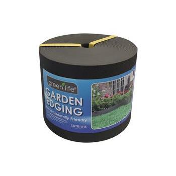 Garden Edging Plastic Black 10m x 150mm