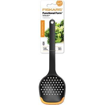 Spoon Slotted Straining Silicone Fiskars