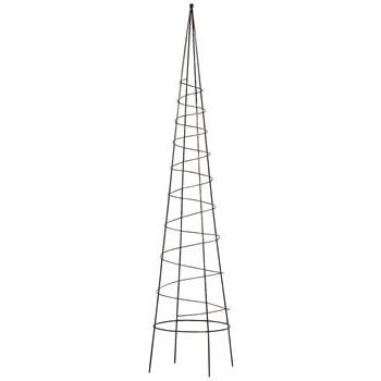 Wire Obelisk Hammertone 60cm