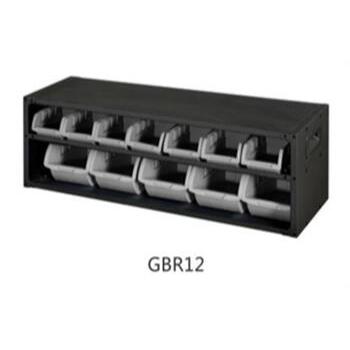 Storage Unit 12 Bin Rack Workstation Mix and Match