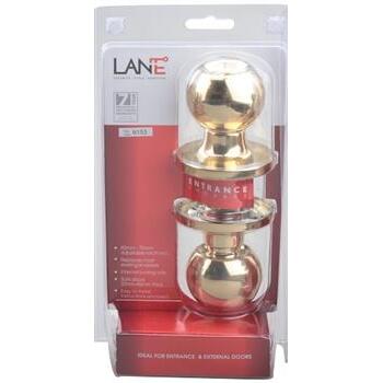 Knob Entrance Set Polished Brass Bala