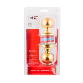 Knob Privacy Set Pol Brass Bala