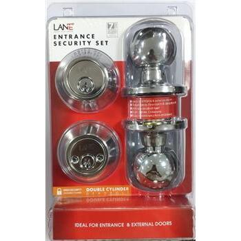 Knob Security Set Pol SS Bala