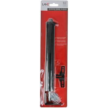 Pnuematic Screen Door Closer Black