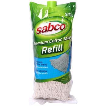 Mop Head Refill Cotton 300g Premium Sabco Suits 57327