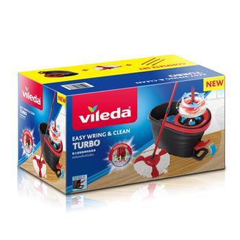 Spin Mop and Bucket Easy Wring & Clean Turbo Vileda