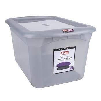 Storage Container Classique Storer Grey 65L Decor