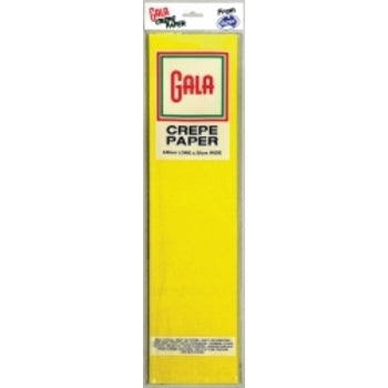 Crepe Paper Gala 240X50Cm Canary