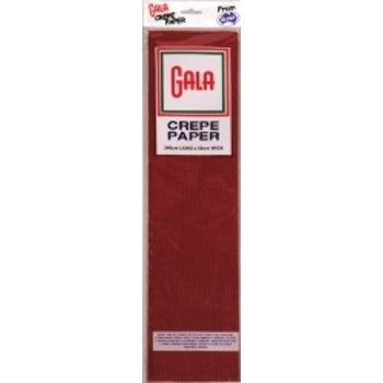 Crepe Paper Gala 240X50Cm Maroon