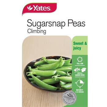 Peas Climbing Sugarsnap Seeds Pkt Yates
