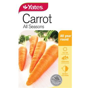 Carrot All Seasons Seeds Pkt Yates