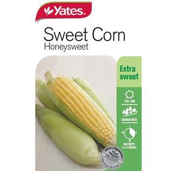 Sweetcorn Honeysweet Seeds Pkt Yates