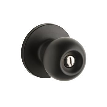 Knob Privacy Set Black Bala