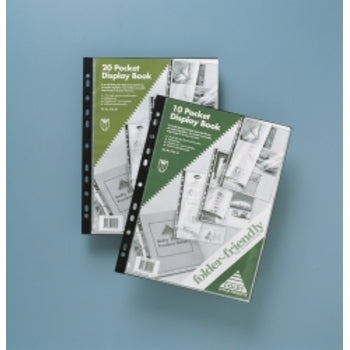 Display Book Colby A4 215A Folder Friendly Black 20P