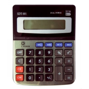 Calculator Stat 8 Digit Sdt001 Small Dual Pwr