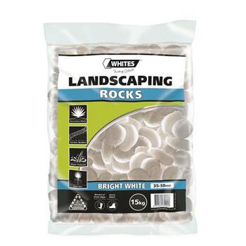 Rocks Landscaper Bright White 35-50mm 15kg