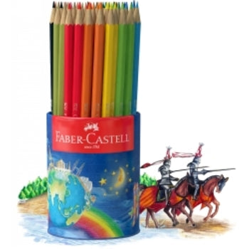 Pencil Coloured Faber-Castell Classic Tin Cup 72